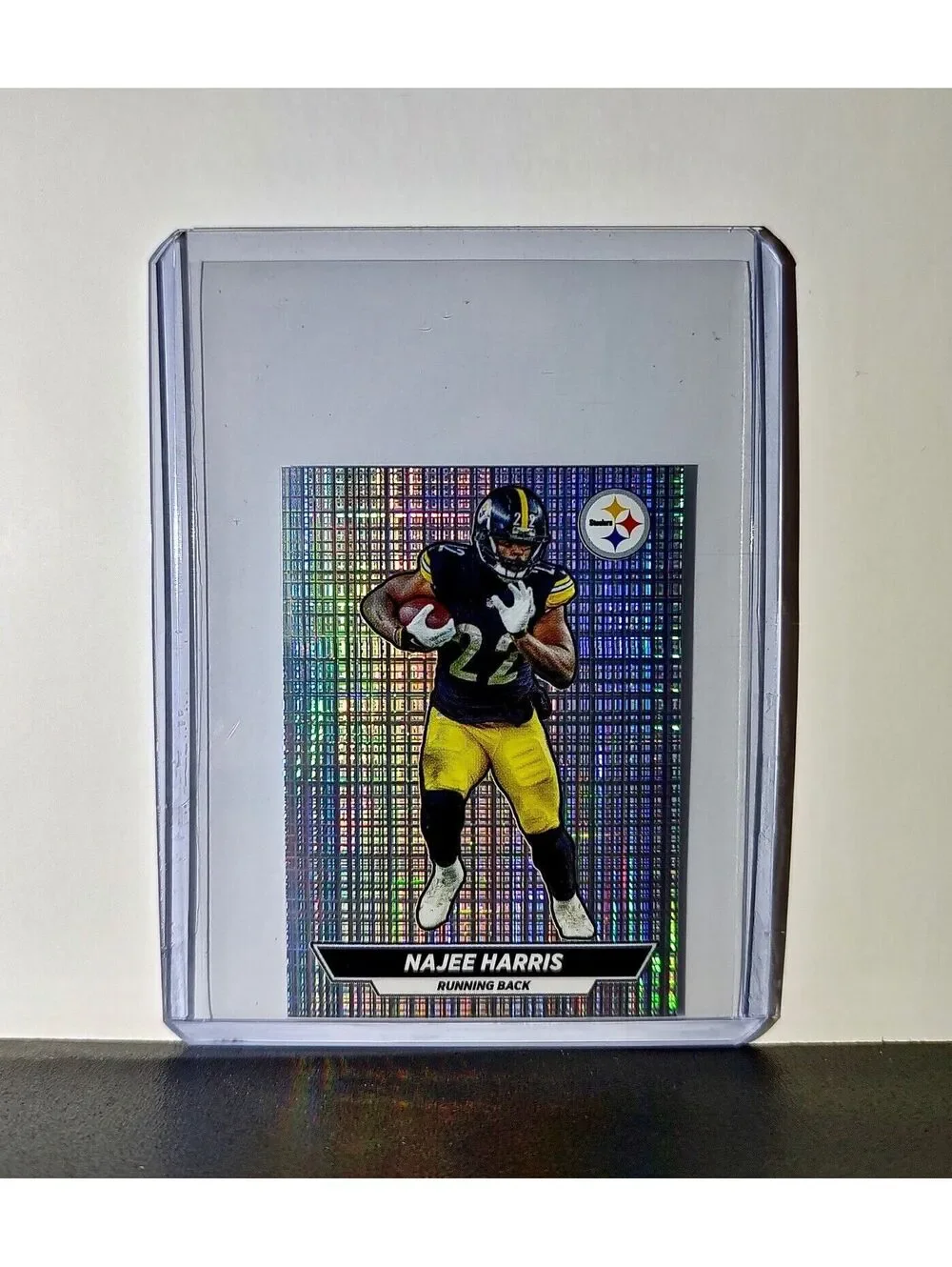 Najee Harris 2024 Panini NFL Sticker #168 Foil Pittsburgh Steelers